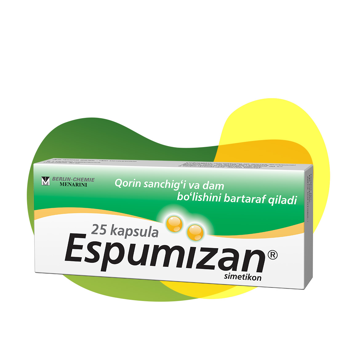 Espumizan® kapsulalar, 40 mg 